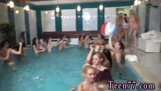 Blonde milf sucks and swallows The ladies continue the orgy bash to