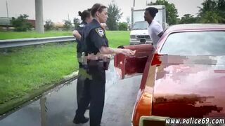 Police lesbian big tits and fake taxi blonde cop I will catch any