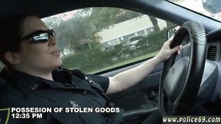 Zuzinka blowjob gets kinky Milf cops raw and ravaging on stolen goods.