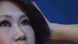 Fuuka wants cock to enlarge both her holes