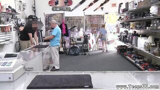 Hot redhead gets fucked hard and college party blonde blowjob first