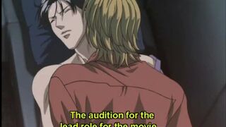 Hentai gay couple hot kissed and anal fucked