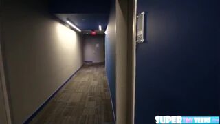 Amateur blonde in costume Giselle Ambrosio gets hammered by dude