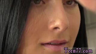 Step feet Obedient cleaning lady