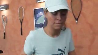 Teen blue eyes big tits blond Sascha anal invasion romped by fitness