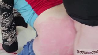 Girl fucks tight teen pussy and knee socks Cummie, the Painal Cum Cat