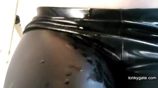 Ivana 18 tied up with cum mouth gag