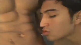 Two latino intense training ends up with hardcore anal fucking