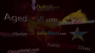 OldNannY Two Mature Lesbians and Glass Dildo