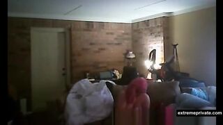 my busty mom spied after shower