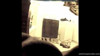 Big butt of my niece on hidden camera