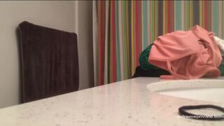 Spying my gorgeous busty sister