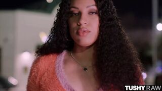 TUSHYRAW Hottie Diamond gets her tight asshole pounded