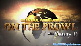 Busty chef facialized in funny kitchen scene