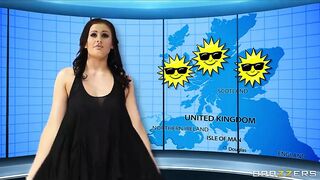 Hardcore fucking in the newsroom