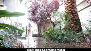 Busty Victoria June banged hard