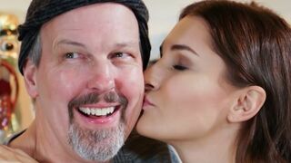 Spiritual leader fucks the younger babe