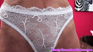 Doggystyle fucked mature beauty loves cock