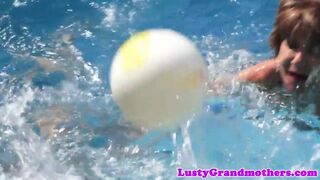 Bigtits gilf pounded before tasting jizz