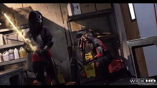 Asian Samurai vs Big Black Pipe