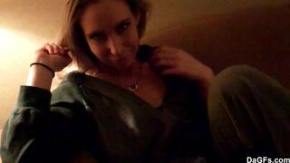 Amateur Babe Strips And Shows Her Pussy