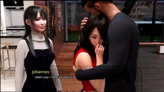 Grandmas house - Allison slept next to Johannes