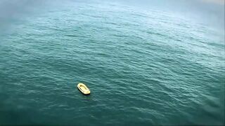 Hot sexy blonde fucked on the sea!