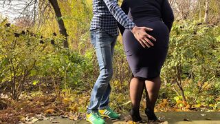 Favorite mother-in-law pisses like a mare next to her son-in-law