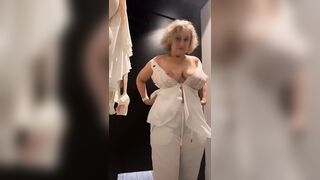 We will do it together! Let us go to the fitting room!