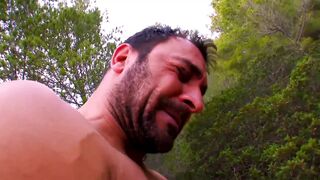 Blonde gives Jorge Freitas anal sex and deep blowjob