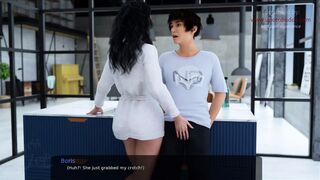 B&Z-MC-41- My horny auntie wants to fuck me in her kitchen