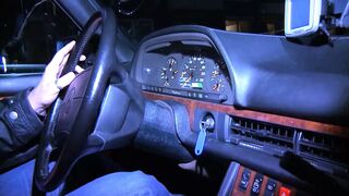 Sexy Blonde Fucked Hard In Car