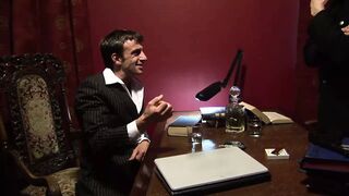 Eva Angelina open up and share pussies with multiple cocks