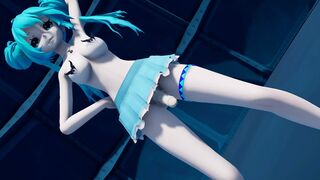 Futanari. Girl with cock, big boobs,. naked, dance, sexy girl with a boat, transvestite