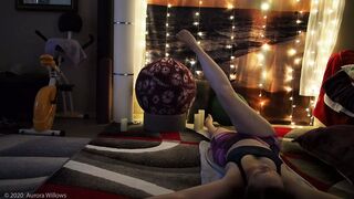 Aurora Willows night time yoga, relax before bed