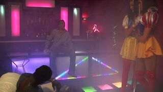 Adventurous babes in uniform know how to treat those horny m