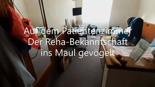 In the rehab clinic - patient fucked in the mouth