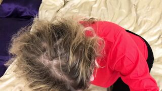 Stepmom help! My dick is too hard!