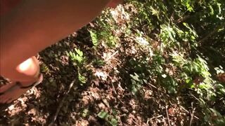 I was fucked in the ass in a park and got cum in my mouth