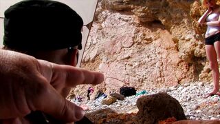 4K deepthroat fuck whore banged outdoors – hard sex