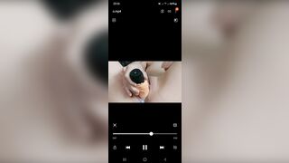 my girlfriend has fun didlo, pussy masturbation