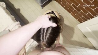 I came home early to fuck my stepsister while she was going for a