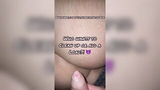 Cuck Hubby Wanks & Spunks Over Dirty Talking British BBW Slut Wife’s Ass