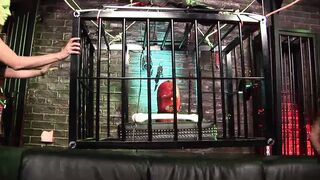 Teenage blonde Sasha Rose screwed by two long cocks