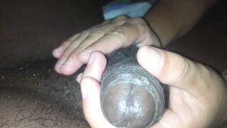 Ruivinha gozando em cima do pai grande