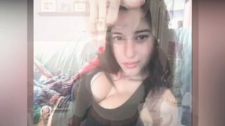 I FILL THE PUSSY OF MY NEIGHBOR WITH MILK - BEAUTIFUL LATINA