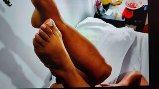 FULL LENGTH MOVIE - CUM WITH MY ADORABLE FEET WITH ADAMANDEVE AND LUPO