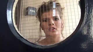 Blonde Nicole with big tits has anal sex in threesome