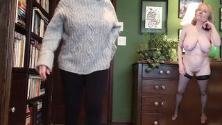 Sexy GILF is a model