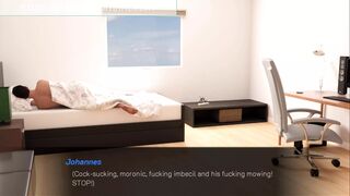 Echoes of Lust - Sophie have a wrestling match with another